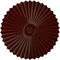 Ekena Millwork Shakuras Ceiling Medallion (For Canopies up to 5 3/4"), 33 7/8"OD x 2"P, Brushed Mahogany CM34SHBMF - alternate 1